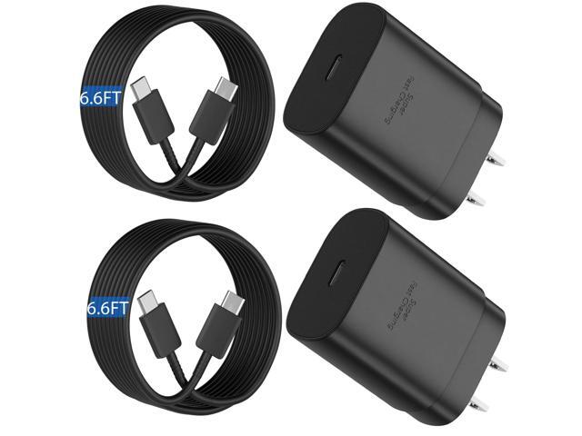KEHIPI 25W Super Fast USB C Charger Block & 6.6FT Android Phone Type C Charger Cable Cord for Samsung Galaxy S25 Ultra/S24+/S24/S23 Ultra/S23/S22...
