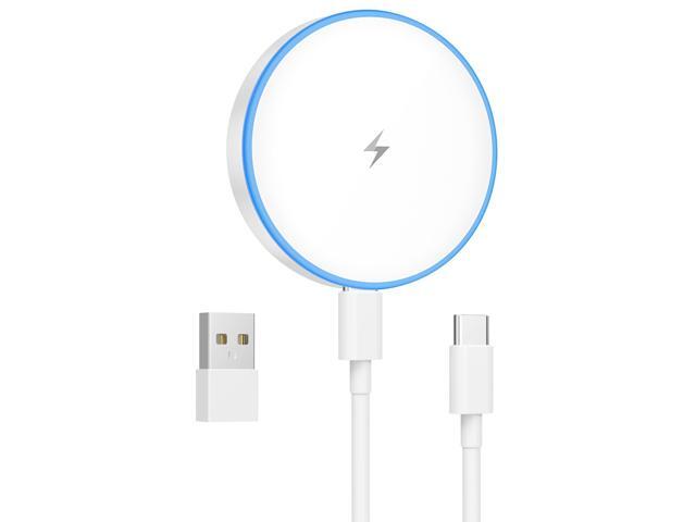 KEHIPI MagSafe Charger 15W Magnetic Wireless Charger Fast Charging Pad Compatible with iPhone 17/16/15/14/13/12 Series & AirPods 3/2/Pro Magnetic...