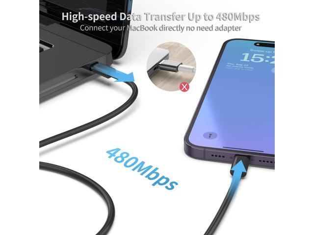 KEHIPI USB C Charger iPhone Charger Fast Charging 3Pack 20W Type C Wall Charger Block with 6FT Long USB C Charger Cable Compatible for iPhone...