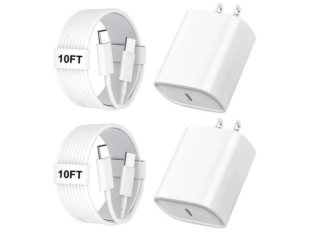 KEHIPI iPhone 17 16 Charger Fast Charging, 20W iPhone 17 16 Pro Max USB C Fast Charger Block with 10FT Long Type C Fast Charging Cable for iPhone...