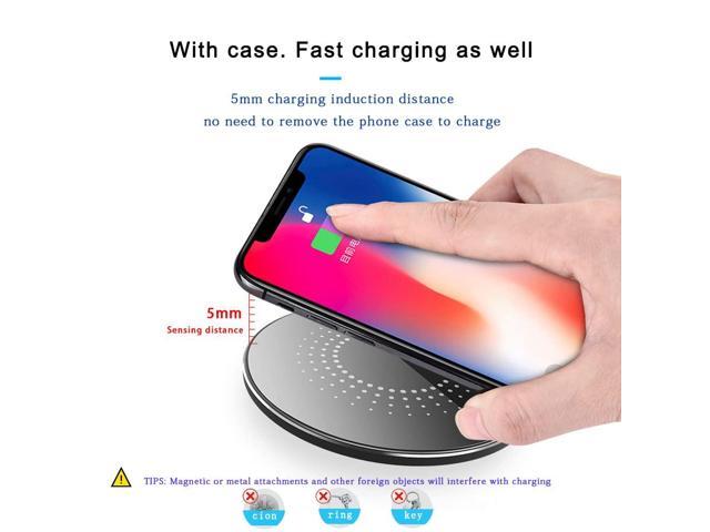 KEHIPI 30W Fast Wireless Charger Pad, Wireless Charging Compatible with Samsung Galaxy S22/S22+/S21/S20/S10, Fast Charger Compatible with iPhone...