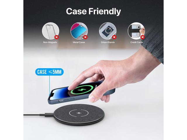 KEHIPI Wireless Charger 30W, 30W Fast Wireless Charging Pad For iPhone 15 14 13 12 11 X 8, Samsung Wireless Charger For Galaxy...