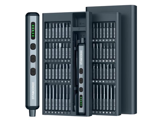 KEHIPI 68-in-1 Mini Electric Screwdriver and 13-in-1 Multi-bit Screwdriver