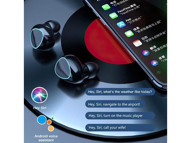 KEHIPI Wireless Earbuds, Bluetooth 5.1 Earphones Auto Pairing Bluetooth Headphones True Wireless Stereo HiFi Headphones for Running Sports in-Ear...