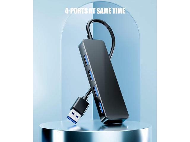 KEHIPI USB Hub 3.0, 4-Port USB 3.0 Hub Multi USB Port Expander for Laptop, Xbox, Flash Drive, Mobile HD, Console, Printer, Camera, Keyborad, Mouse