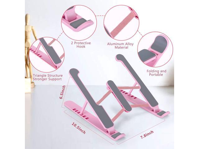 KEHIPI Portable Laptop Stand, Adjustable Laptop Holder Riser Computer Stand for Desk Notebook Stand Mount