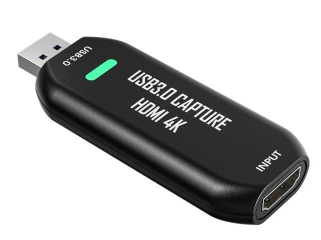 KEHIPI Cam Link 4K External Camera Capture Card 2K50/1080p60 for Streaming and Recording via DSLR Camcorder Actioncam for Video Conferencing Live...