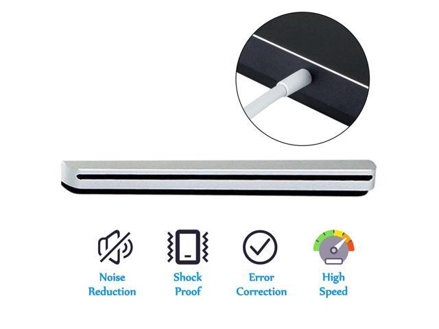 KEHIPI External CD DVD Drive USB C Ultra Slim Portable CD DVD Player Burner/Writer/Reader USB Superdrive Disc Duplicator for MacBook...