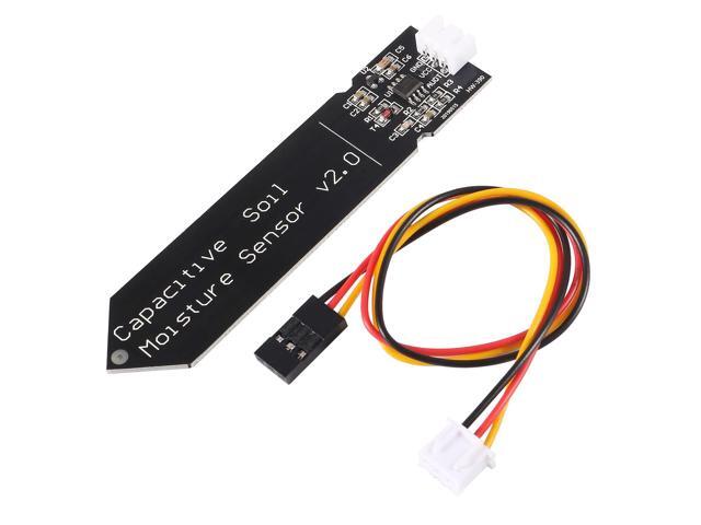 KEHIPI 10 Pack Capacitive Soil Moisture Sensor Corrosion Resistant for Arduino Moisture Detection Garden Watering DIY Electronic for Arduino and...