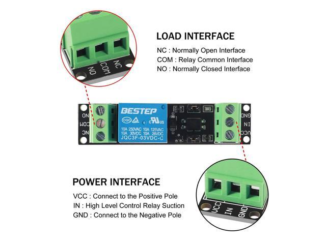 KEHIPI 2PCS 24V Relay Module with Optocoupler Isolation Support High and Low Level Trigger Relay Red Board (8 Channel 24 Relay)