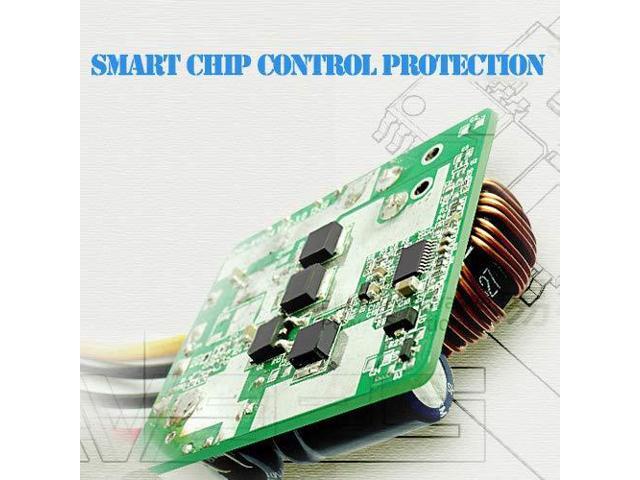 KEHIPI Reducer DC 8V-40V to 12V 3A 36W Automatic Buck Boost Converter Step Down Up Regulator Waterproof Module Transformer for Golf Cart Club Car