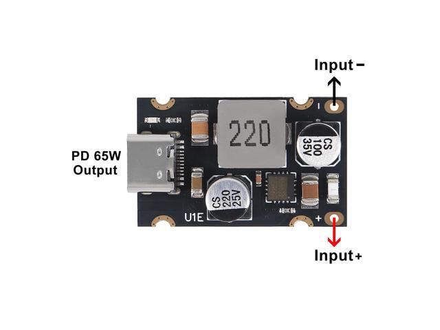 KEHIPI 3PCS PD65W Fast Charging Module Type-C USB Interface Supports PD3.1 QC3.0 SCP PPS Fast Charger 5V 9V 12V 20V