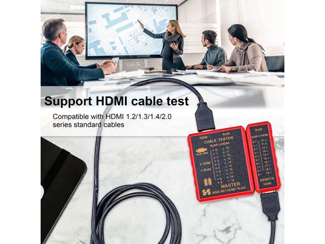 KEHIPI HDMI Tester Portable High Definition Network Cable Tester Checker