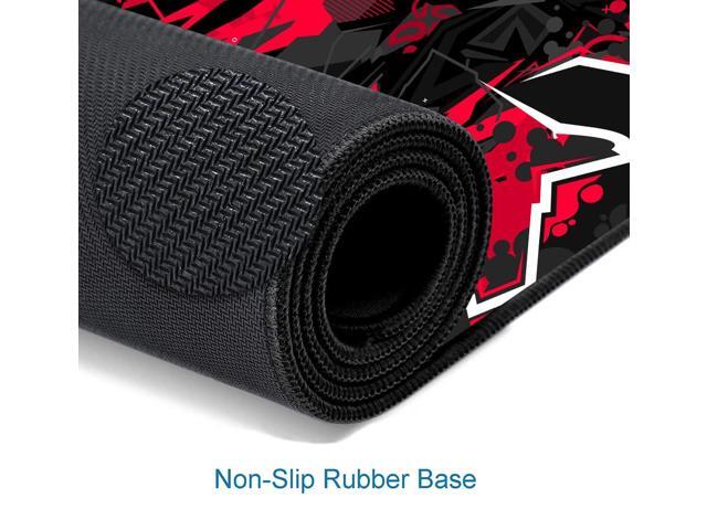 KEHIPI Mouse Pad Gaming, Large XXL Mouse Pads, Non-Slip Rubber Base Mousepad, Keyboard Mouse Mat Desk Pad with Stitched Edges, 31.5x11.8 inch Black...