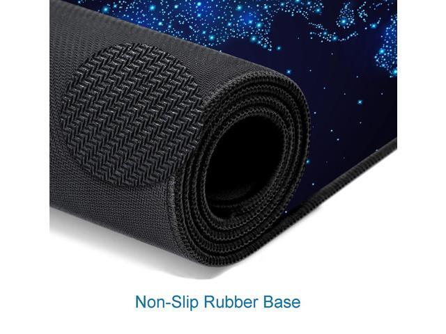 KEHIPI Large Gaming Mouse Pad with Stitched Edges, Desk Pad Extended Keyboard Mat, Non-Slip Rubber Base Mousepads for Laptop, Office, Home,...