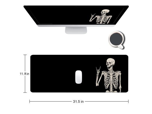 KEHIPI Gaming Mouse Pad, Large Mouse Pads for Desk, Non-Slip Rubber Base Mousepad, Keyboard Mouse Mat, Desk Pad with Stitched Edges, 31.5x11.8 inch...