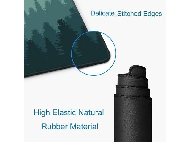 KEHIPI Mouse Pad Gaming, Large Mouse Pads for Desk, Keyboard Mouse Mat Desk Pad, Non-Slip Rubber Base with Stitched Edges Mousepad, 31.5x11.8 inch...