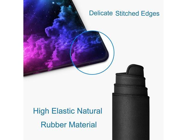 KEHIPI Mouse Pad Gaming, Large Mouse Pads for Desk, Keyboard Mouse Mat Desk Pad, Non-Slip Rubber Base with Stitched Edges Mousepad, 31.5x11.8in...