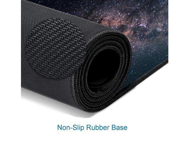 KEHIPI Large Gaming Mouse Pad with Stitched Edges, Galaxy Desk Mat, Extended XL Keyboard Pad, Non-Slip Rubber Base Desk Pad for Keyboard and Mouse,...