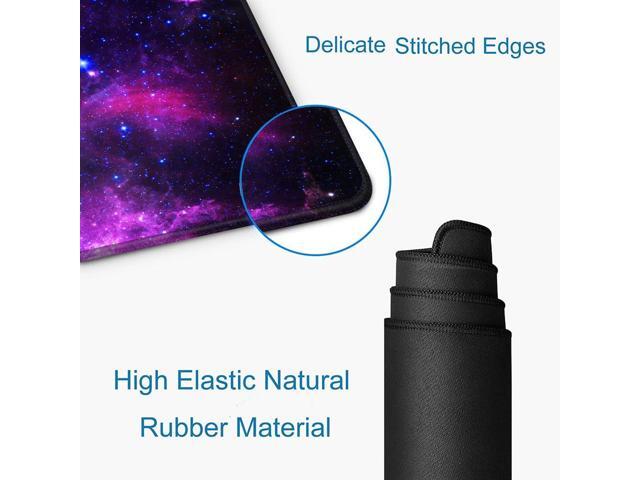 KEHIPI Gaming Mouse Pad, Large Mouse Pads for Desk, Non-Slip Rubber Base Mousepad, Keyboard Mouse Mat Desk Pad with Stitched Edges, 31.5x11.8 inch...