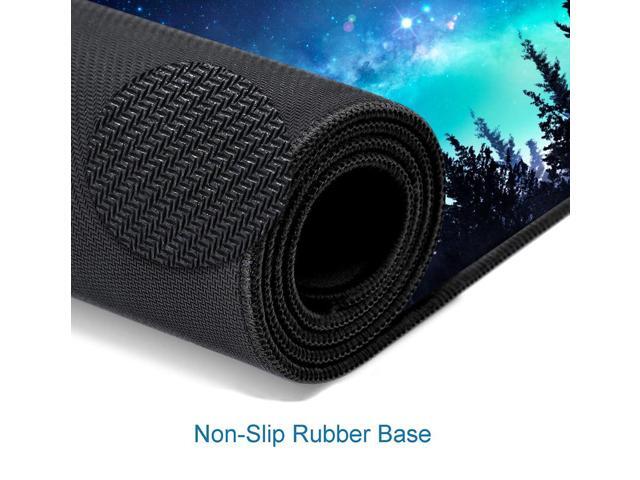 KEHIPI Gaming Large Mouse Pad with Stitched Edges, Galaxy Desk Mat, Extended Keyboard Pad, Non-Slip Rubber Base Desk Pad for Keyboard and Mouse,...