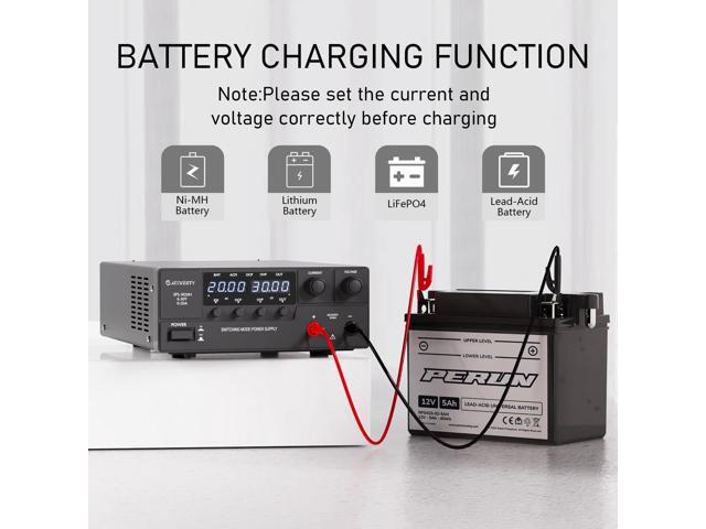 KEHIPI DC Power Supply Variable, 0-30V 0-20A 600W Switching DC Regulated Bench Power Supply with Encoder Knob, Output On/Off Switch, 4-Digit LED...