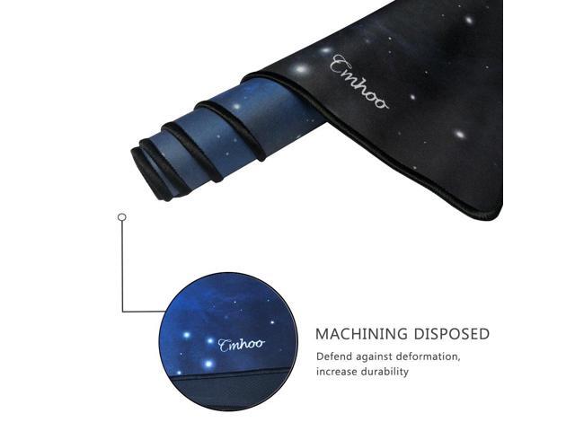 KEHIPI Large Mouse Pad Gaming XXL & Desk Keyboard Mat Size (35.4x15.7x0.1IN, 90x40 Sky Blue)
