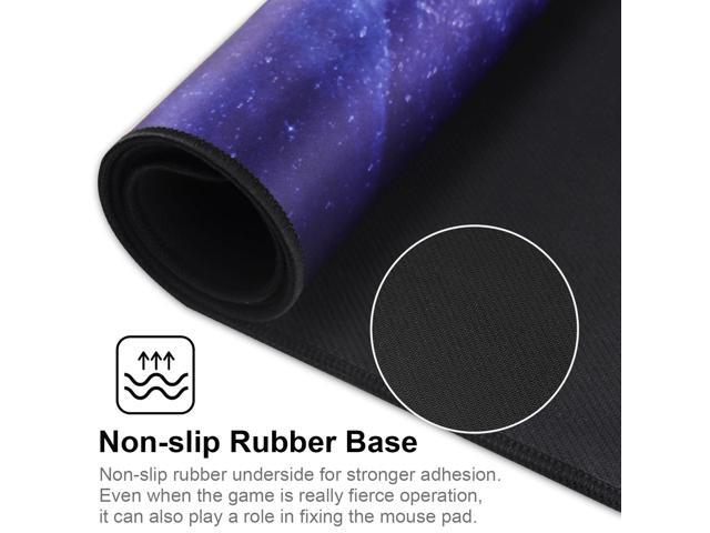 KEHIPI XXL Professional Large Mouse Pad & Computer Game Mouse Mat (35.4x15.7x0.1IN, Sky Planet)