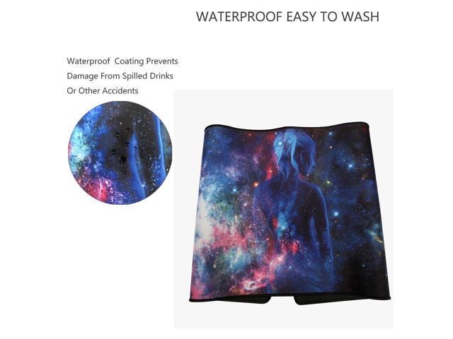KEHIPI XXL Professional Large Mouse Pad & Computer Game Mouse Mat (35.4x15.7x0.1IN, Sky Girl)