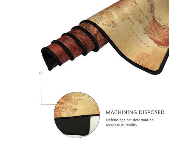 KEHIPI XXL Professional Large Mouse Pad& Computer Game Mouse Mat (35.4x15.7x0.1IN, Compass)