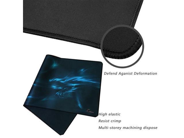 KEHIPI XXL Professional Large Mouse Pad & Computer Game Mouse Mat (35.4x15.7x0.1IN, Dragon)