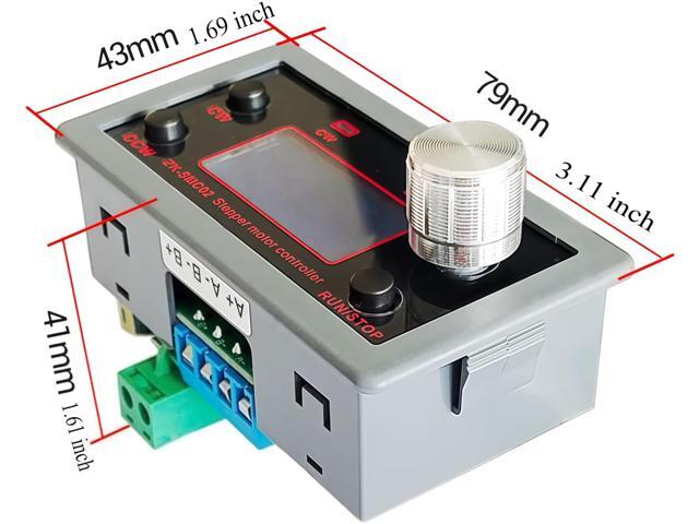 KEHIPI DC 5-30V 4A Stepper Motor Driver Controller Integrated Board Forward/Reverse Pulse Speed Angle Control Module PLC Serial Communication for...