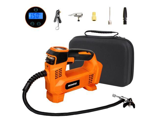 KEHIPI Tire Inflator for DEWALT Battery Portable Air Compressor for Car, Bicycle, Ball, 20V Auto Tire Pump with Digital Pressure Gauge (Tool Only,...