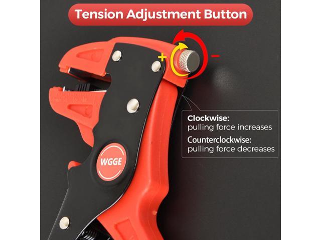 KEHIPI Automatic Wire Stripper and Cutter, 2 IN 1 Wire Stripper Tool, Adjustable 10-24 AWG Electrical Cable Wire Stripping Tool for Electronic and...