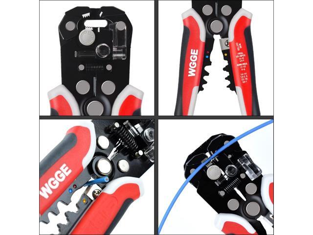 KEHIPI WG-014 Self-Adjusting Insulation Wire Stripper. For stripping wire from AWG 10-24, 3 in 1 Automatic Wire Stripping Tool/Cutting Pliers Tool,...