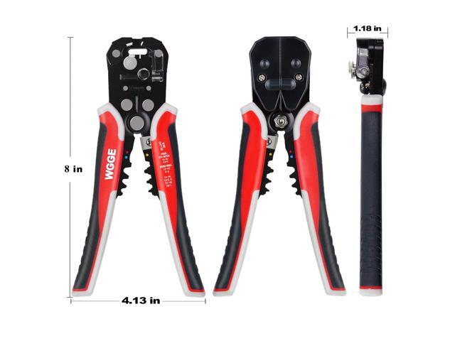 KEHIPI WG-014 Self-Adjusting Insulation Wire Stripper. For stripping wire from AWG 10-24, 3 in 1 Automatic Wire Stripping Tool/Cutting Pliers Tool,...