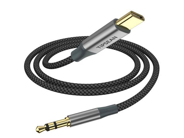 KEHIPI USB C to 3.5mm Audio Aux Jack Cable, Type C to 3.5mm Headphone Car Stereo Cord Compatible with iPhone 15 Pro Max 15 Plus, Samsung Galaxy...