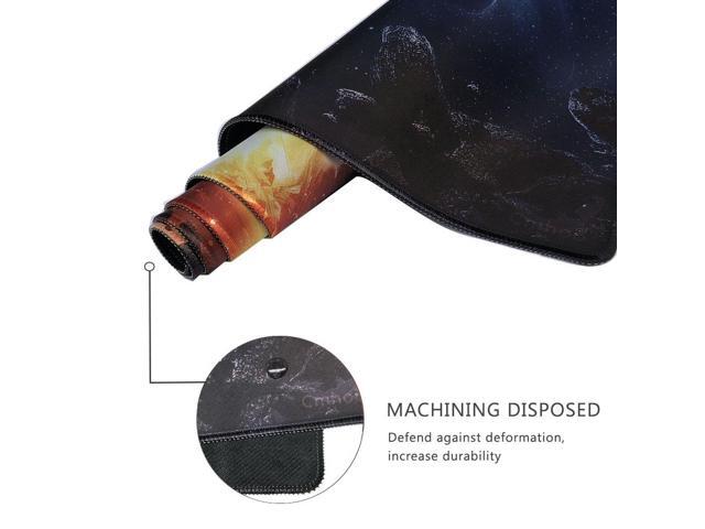 KEHIPI XXL Professional Large Mouse Pad & Computer Game Mouse Mat (35.4x15.7x0.1IN, 90x40 fireball007)