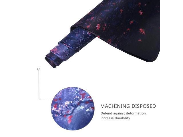 KEHIPI XXL Professional Large Mouse Pad & Computer Game Mouse Mat (35.4x15.7x0.1IN, 90x40 Forest)