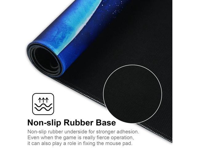 KEHIPI Large Gaming Mouse Pad with Stitched Edges,[35.4x15.7In] Extended Mouse Pad with Non-Slip Natural Rubber Base for...