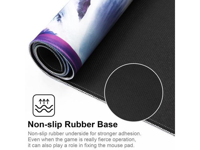 KEHIPI Large Gaming Mouse Pad with Stitched Edges,[35.4x15.7In] Extended Mouse Pad with Non-Slip Natural Rubber Base for...