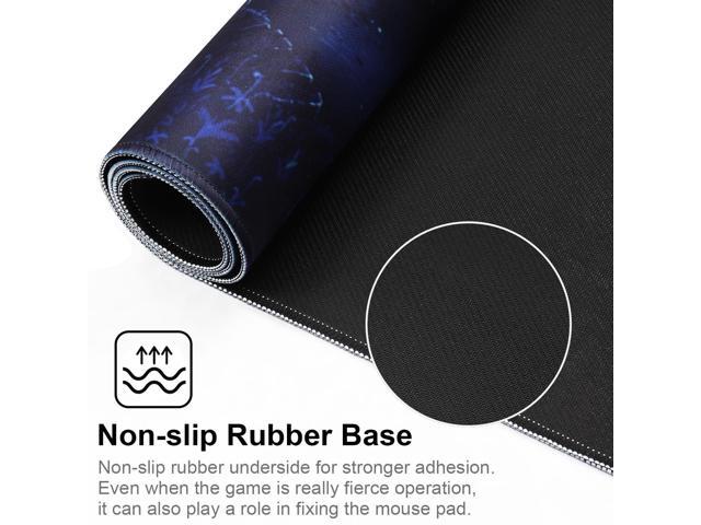 KEHIPI Large Gaming Mouse Pad with Stitched Edges,[35.4x15.7In] Extended Mouse Pad with Non-Slip Natural Rubber Base for...