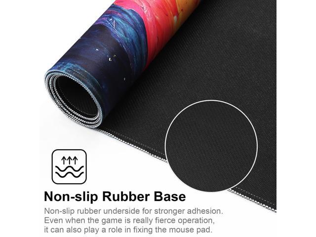 KEHIPI Large Gaming Mouse Pad with Stitched Edges,[35.4x15.7In] Extended Mouse Pad with Non-Slip Natural Rubber Base for...