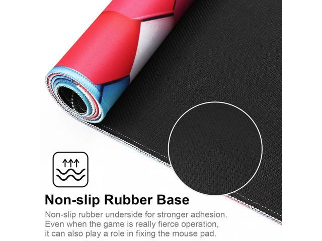 KEHIPI Large Gaming Mouse Pad with Stitched Edges,[35.4x15.7In] Extended Mouse Pad with Non-Slip Natural Rubber Base for...
