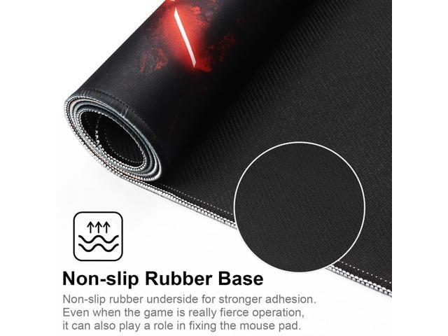 KEHIPI Large Gaming Mouse Pad with Stitched Edges,[35.4x15.7In] Extended Mouse Pad with Non-Slip Natural Rubber Base for...