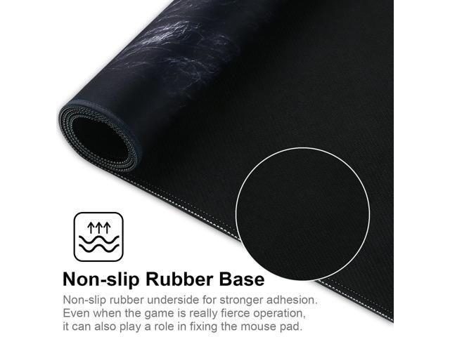 KEHIPI Large Gaming Mouse Pad with Stitched Edges,[35.4x15.7In] Extended Mouse Pad with Non-Slip Natural Rubber Base for...
