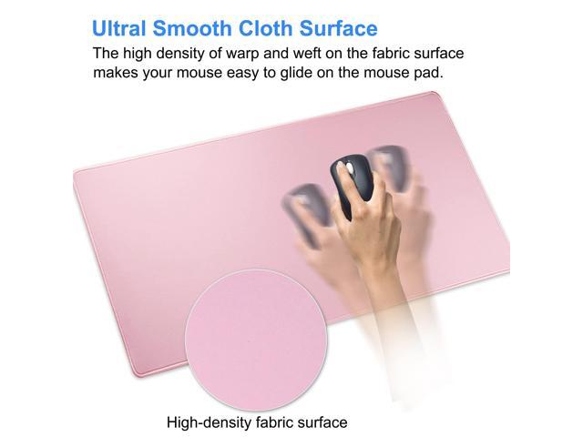 KEHIPI Large Gaming Mouse Pad with Stitched Edges,[27.5x11.8In] Extended Mouse Pad with Non-Slip Natural Rubber Base for Gamer/Desktop/Office/Home...