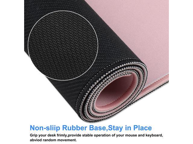 KEHIPI Large Gaming Mouse Pad with Stitched Edges,[27.5x11.8In] Extended Mouse Pad with Non-Slip Natural Rubber Base for Gamer/Desktop/Office/Home...