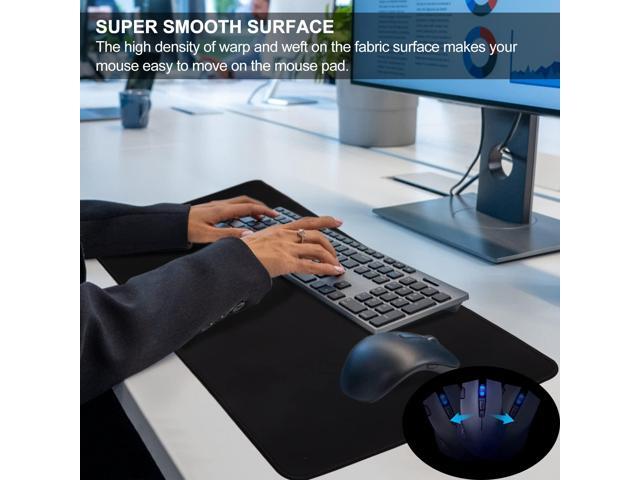 KEHIPI Large Gaming Mouse Pad with Stitched Edges,[27.5x11.8In] Extended Mouse Pad with Non-Slip Natural Rubber Base for Gamer/Desktop/Office/Home...