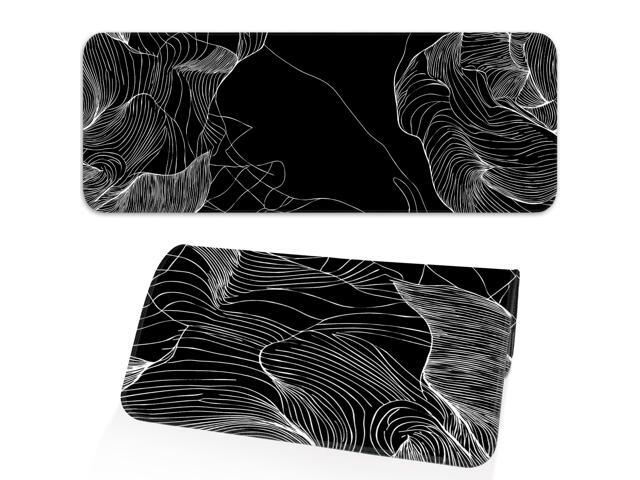 KEHIPI Line Mouse pad, Gaming Mouse pad, Waterproof, Non-Slip Rubber, Stitched Edges, Suitable for Computers, laptops, Home, Office, 31.5x11.8...